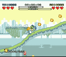 TwinBee: Rainbow Bell Adventure screenshot 4 for Super Famicom
